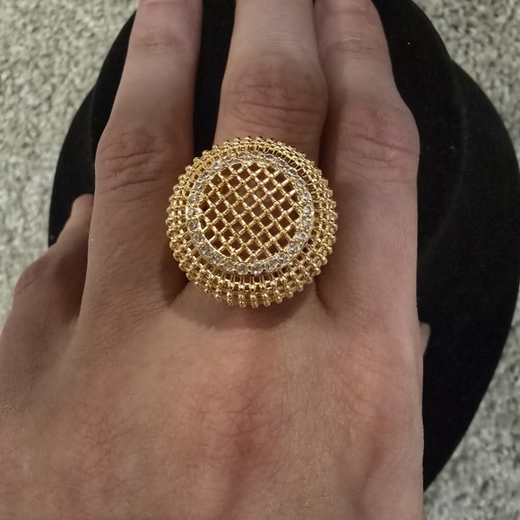 21kgp Dubai Jewelery Elegant Gold Ring - Picture 5 of 7